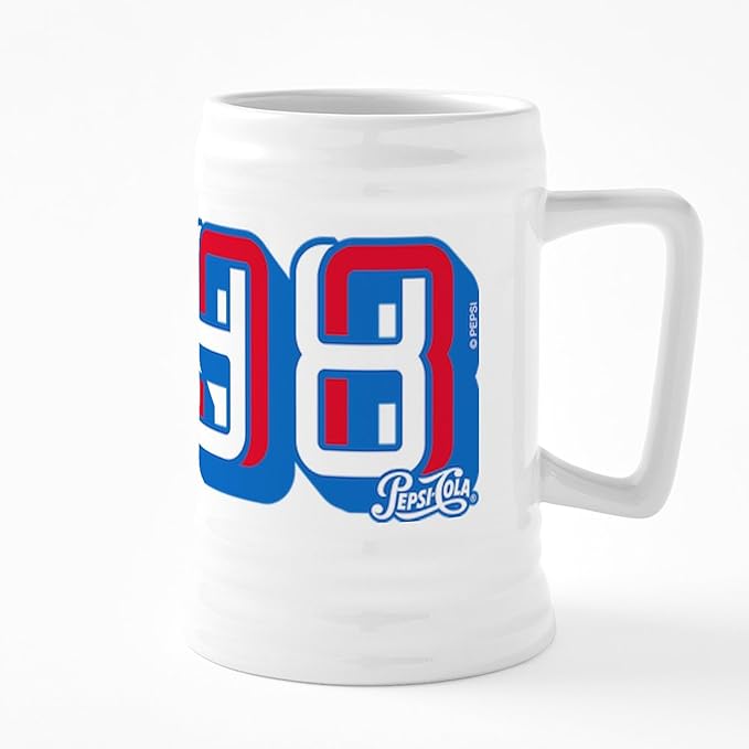 Керамическая пивная кружка CafePress Pepsi Varsity Year объемом 25 унций.