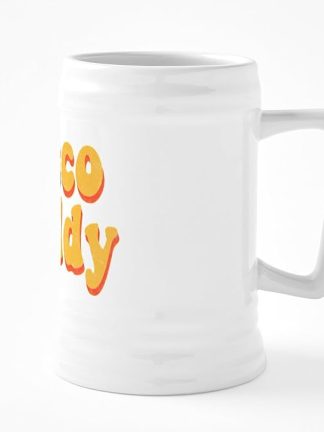 Керамическая пивная кружка CafePress Disco Daddy 70-х/80-х годов, 740 мл.
