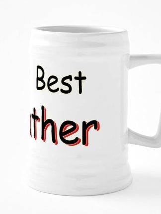 Керамическая пивная кружка CafePress «Лучший крестный отец в мире» объемом 25 унций.