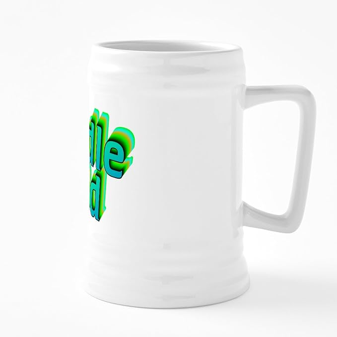 Керамическая пивная кружка CafePress Doodle Dad объемом 25 унций.
