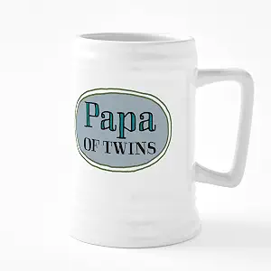 CafePress Mugpapaots1 25 oz Ceramic Beer Stein Mug