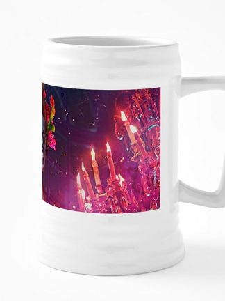 CafePress Dia De Los Muertos керамическая кружка для пива на 25 унций