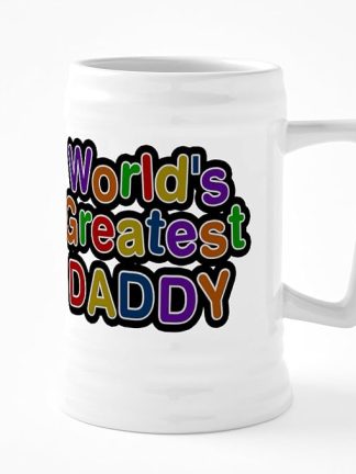 Керамическая пивная кружка CafePress World's Greatest Daddy объемом 25 унций.