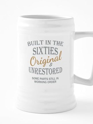 CafePress, керамическая пивная кружка объемом 25 унций, изготовленная в шестидесятые годы.