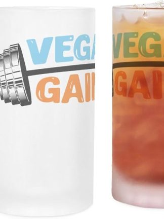 CafePress Тренажерный зал Тяжелая атлетика Фитнес Матовая кружка для пива 16 унций Матовое стекло