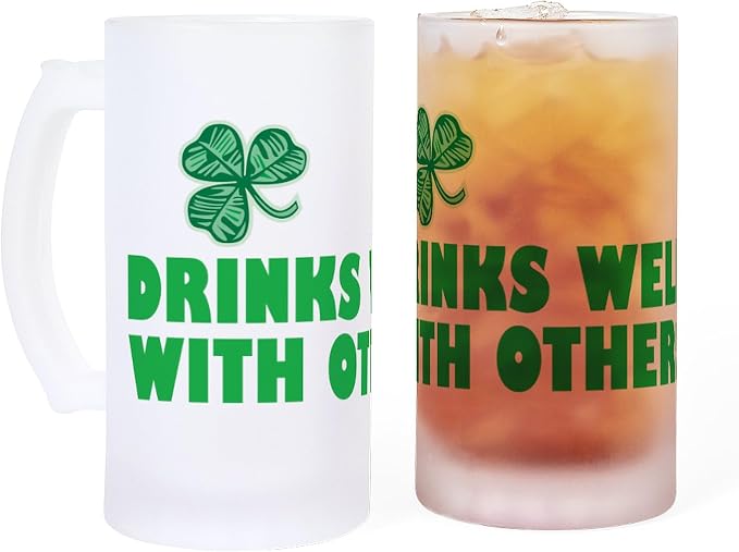 CafePress Drinkswell Frosted Stein 16 oz Frosted Glass Beer Mug