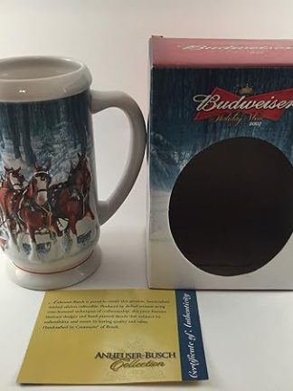 Коллекционная серия праздничных кружек Budweiser Holiday Steins (2007 год)