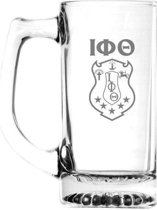 Греческая кружка Iota Phi Theta с гравировкой на 25 унций