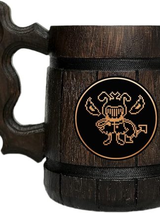 Деревянная кружка Undertale Whimsalot. Подарок для геймеров. Пивная кружка. Персонализированная деревянная пивная кружка. Подарок на заказ для него, подарок для мужа, подарки для мужчин # 532 / 0,6 л / 22 унции