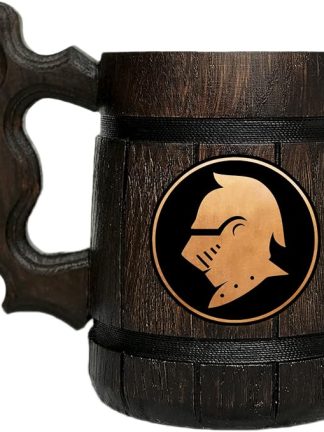Деревянная кружка оружейника из FFXIV. Подарок для геймеров. Пивная кружка. Персонализированная деревянная пивная кружка. Подарок на заказ для него, подарок для мужа, подарки для мужчин # 562/0.6L / 22oz