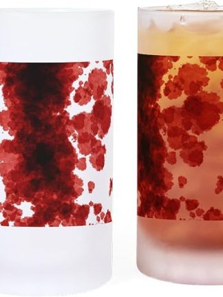 Пивная кружка CafePress Bloody Mess Frosted Stein объемом 16 унций (453 мл) из матового стекла.