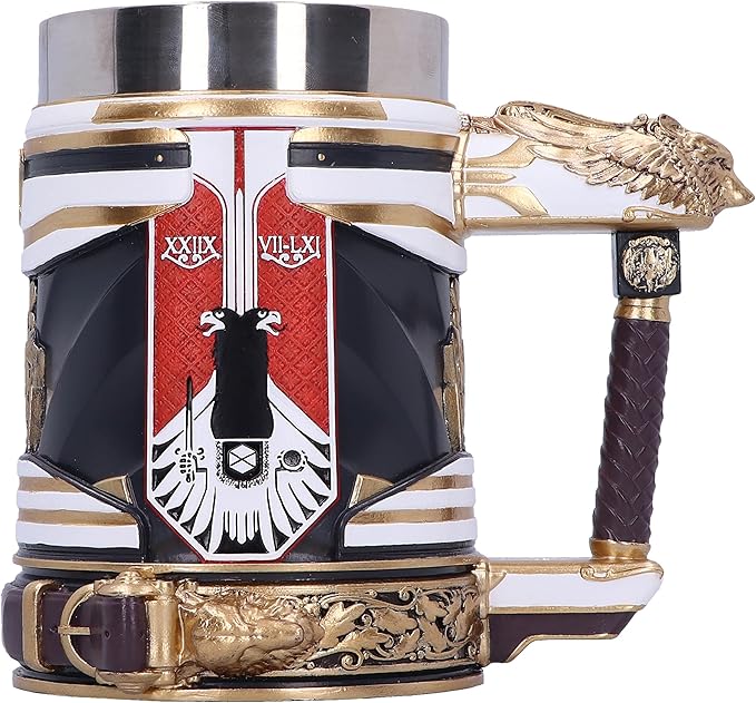 Кружка Nemesis Now Destiny Gjallarstein Tankard 15,5 см, смола, официально лицензированный товар, эксклюзивная пивная кружка, отлита из смолы, профессионально расписана вручную, съемная вставка