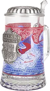 M. CORNELL IMPORTERS INC. 5960 Чешская пивная кружка с медальоном.