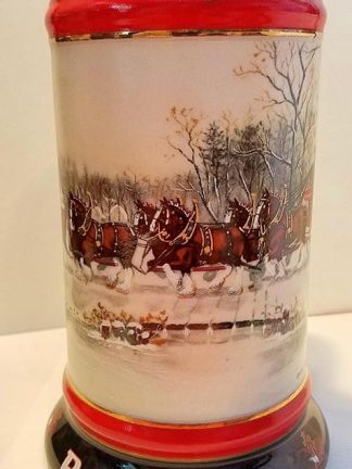 Коллекционная серия праздничных кружек Budweiser Holiday Steins (1990)