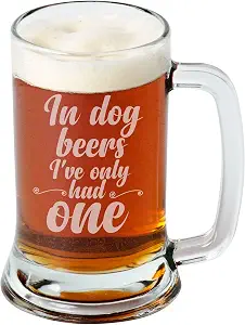 Пивная кружка MRC Wood Products In Dog Beers I've Only Had One объемом 16 унций (продается поштучно)