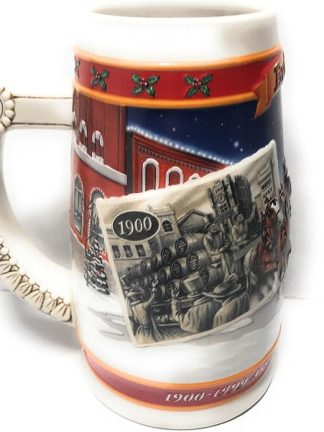 Юбилейное издание к 20-летию, 1999 год, Budweiser Holiday Stein: «Век традиций»