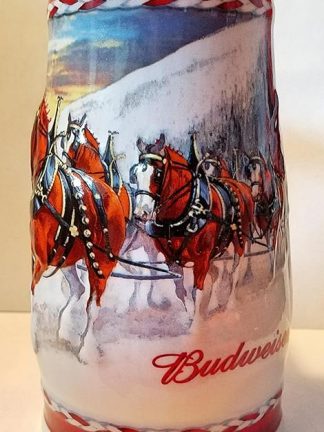 Коллекционная серия праздничных кружек Budweiser Holiday Steins (2010 год)