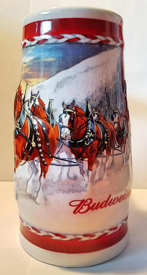 Коллекционная серия праздничных кружек Budweiser Holiday Steins (2010 год)