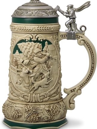 Рождественская елочная игрушка Hallmark Keepsake, год выпуска 2018, пивная кружка.