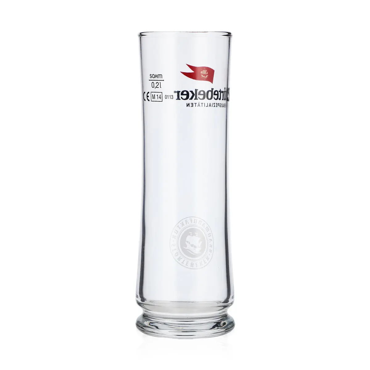 6x Störtebeker beer glass 0.2l mug with round white logo at the bottom Stiegl mug — изображение 3