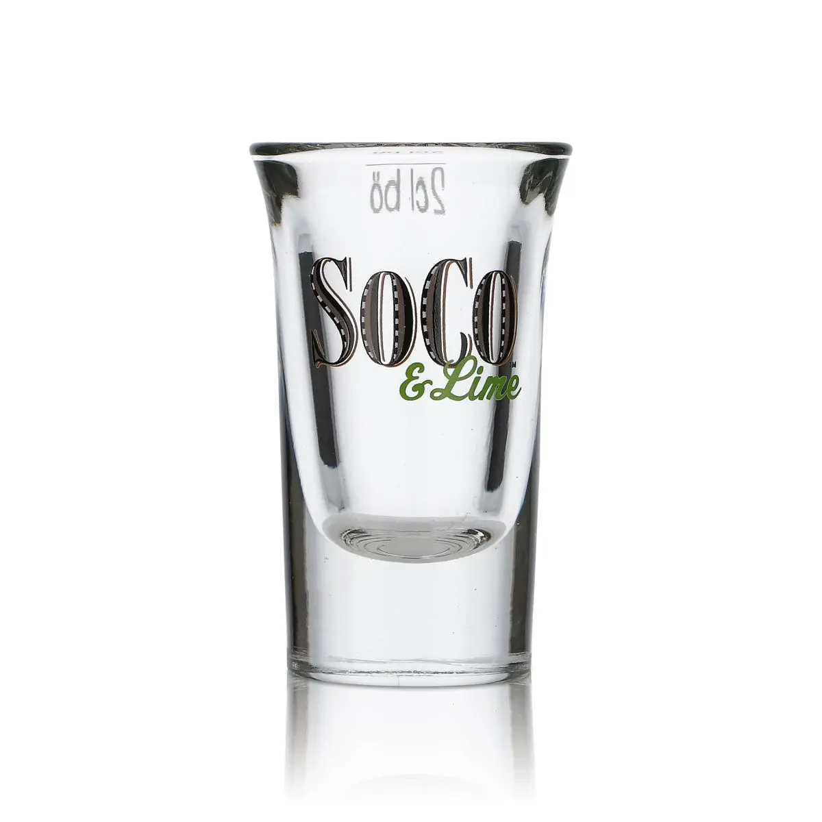 6x Southern Comfort Shot Glasses Shot Glasses Stamper Short SOCO & Lime — изображение 2